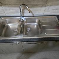 FOSTER LAVELLO INCASSO ACCIAIO INOX S1000 116 X 50