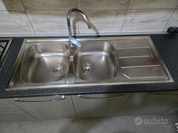 FOSTER LAVELLO INCASSO ACCIAIO INOX S1000 116 X 50