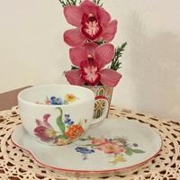 Tazza da tè con piatto porcellana Limoges