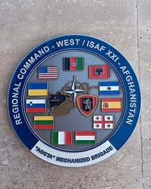 MEDAGLIA COMMEMORATIVA MISSIONE ISAF AFGHANISTAN