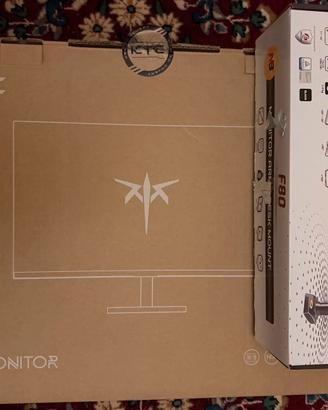Monitor da gaming 180hz + braccio per monitor