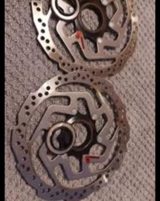 Dischi Shimano e gruppo leva/pinza MTB