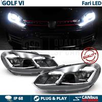 FARI LED Per VW Golf 6 TRASFORMAZIONE in Golf 7