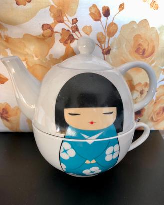 Teiera con tazza