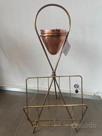 Portariviste Vintage anni 60’ posacenere in rame