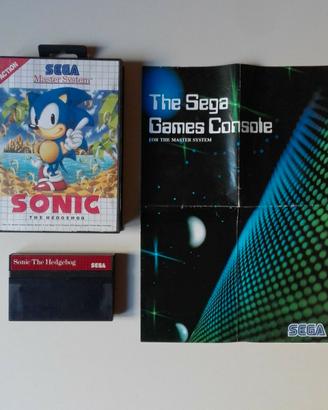 Sega Master System Sonic the Hedgehog Vintage Game