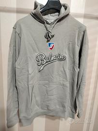 Felpa Balmain grigia con logo taglia M.