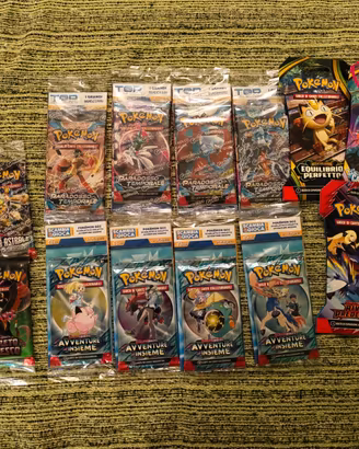 Lotto pacchetti Pokemon sealed