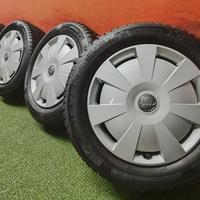 Cerchi Audi A3 Vw Golf Caddy 99% Inverna 205 55 16