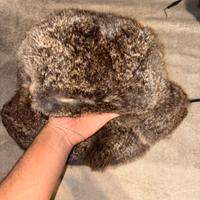 Colbacco in pelle vera