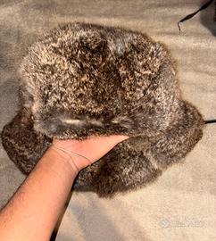 Colbacco in pelle vera