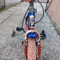 Bicicletta bimbo spiderman 3/6 anni