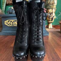 Stivaletti Miu Miu originali nr 35 (ma calza 36)