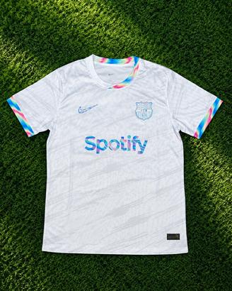 Maglia Barcelona White Iridiscent/Holographic Nike