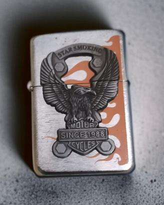 Accendino vintage stile Zippo – Aquila Motor Cycle