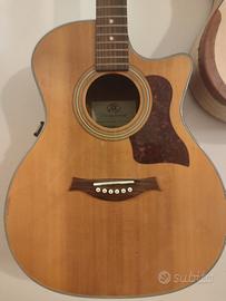 chitarra elettri  acustica sx