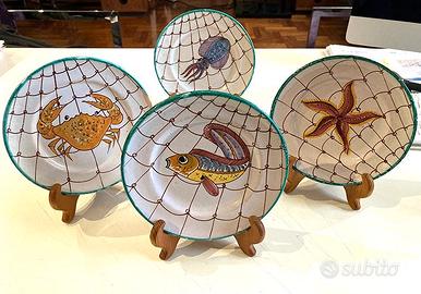 Ceramica Vietri - piatti Manifattura ICAV Giordano