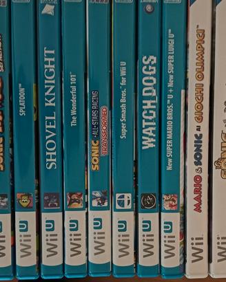 lotto videogiochi Wii U/Wii