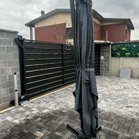 Ombrellone da giardino 3x4