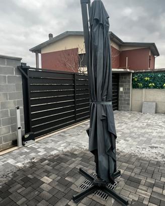 Ombrellone da giardino 3x4