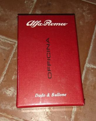 Gemelli in acciaio Alfa Romeo NUOVI