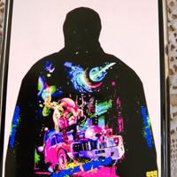 felpa con cappuccio VLONE EDIZIONE LIMITATA 