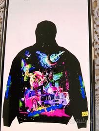 felpa con cappuccio VLONE EDIZIONE LIMITATA 