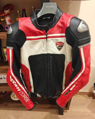 Giacca in Pelle Dainese Ducati Corse Taglia 48 / M