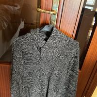 Maglione bianco e nero