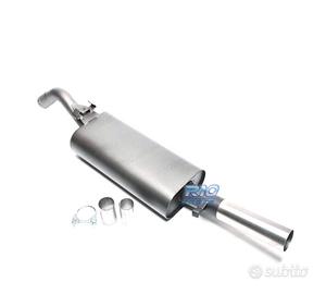SILENZIATORE DI SCARICO PER VOLKSWAGEN VW GOLF II 
