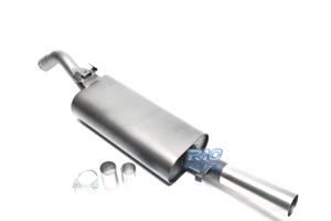 SILENZIATORE DI SCARICO PER VOLKSWAGEN VW GOLF II 