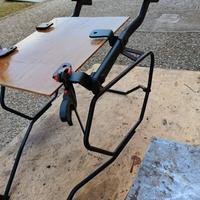 telaio porta borse  e porta bauletto 