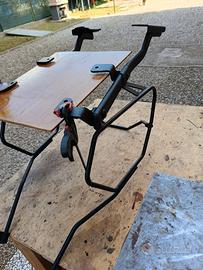 telaio porta borse  e porta bauletto 