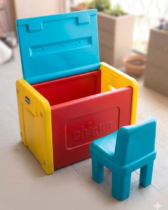 Set Chicco Scrivania con Sedia e Vano