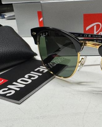 Ray-Ban RB3016 Clubmaster – Polarizzati Neri