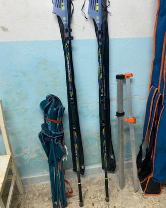 Canna da pesca + accessori