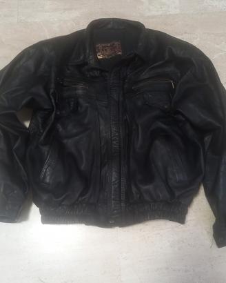 Giacca in vera pelle vintage 