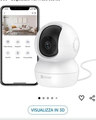 Telecamere smart home 2 pz