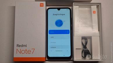 xiaomi REDMI NOTE 7 NEPTUNE BLUE 4GB RAM 64 ROM 48