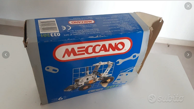 modellino trattore meccano 201 anni 90  140 pezzi