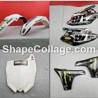 KIT PLASTICHE YAMAHA YZF 450 2010 2013 YZ-F 2011 2