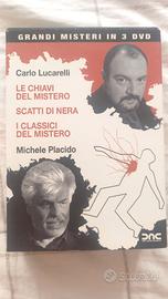 Cofanetto 3 dvd "Grandi misteri", Carlo Lucarelli