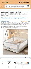 Sponda letto bambini