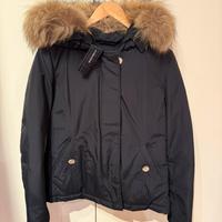 Woolrich arctic parka corto blu