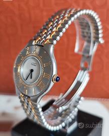 Cartier Must de Cartier , 31 mm , acciaio e oro,