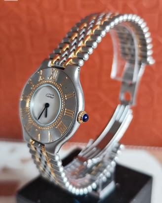 VENDUTO. Cartier Must de Cartier , 31 mm 
