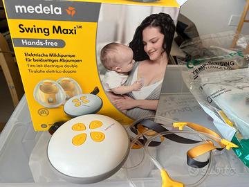 Tiralatte Medela swing maxi hands-free