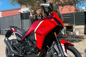 Moto Morini XCAPE 700 cerchi a raggi + Bloccaruota