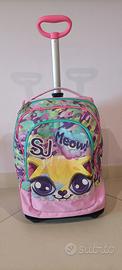 zaino trolley scuola SJ bambina 