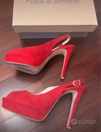 Scarpe 👠 Decoltè Rosse